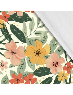 Softshell Stoff Polyester Zum Nähen- Motiv Frühling I SDX7683