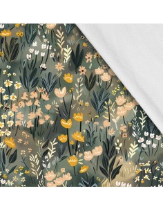 Softshell Stoff Polyester Zum Nähen- Motiv Frühling I SDX7691