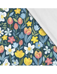 Softshell Stoff Polyester Zum Nähen- Motiv Frühling I SDX7695