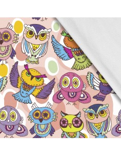 Softshell Stoff Polyester Zum Nähen- Motiv Kinder I SDX001