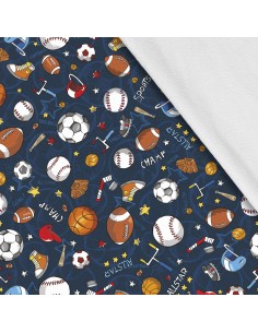 Softshell Stoff Polyester Zum Nähen- Motiv Kinder I SDX059