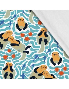 Softshell Stoff Polyester Zum Nähen- Motiv Kinder I SDX226