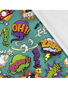 Softshell Stoff Polyester Zum Nähen- Motiv Kinder I SDX554