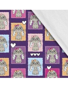 Softshell Stoff Polyester Zum Nähen- Motiv Kinder I SDX654