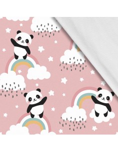 Softshell Stoff Polyester Zum Nähen- Motiv Kinder I SDX960