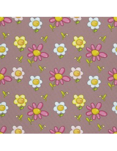 OUTDOOR DEKOSTOFFE OXFORD - Motiv Blumen 2 I DX398