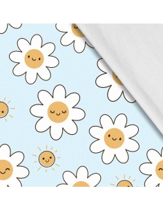 Softshell Stoff Polyester Zum Nähen- Motiv Kinder I SDX1064