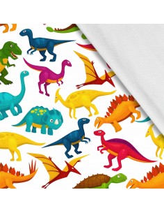Softshell Stoff Polyester Zum Nähen- Motiv Kinder I SDX1513