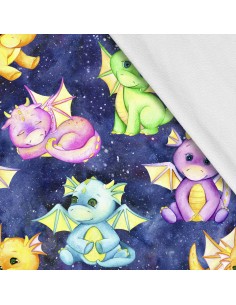 Softshell Stoff Polyester Zum Nähen- Motiv Kinder I SDX1623