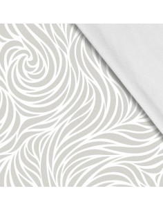 Softshell Stoff Polyester Zum Nähen- Motiv Abstraktion I SDX1593