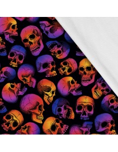 Softshell Stoff Polyester Zum Nähen- Motiv Schädel I SDX984