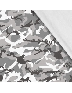 Softshell Stoff Polyester Zum Nähen- Motiv Camouflage I SDX988-2