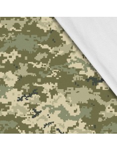 Softshell Stoff Polyester Zum Nähen- Motiv Camouflage I SDX1235