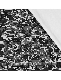 Softshell Stoff Polyester Zum Nähen- Motiv Camouflage I SDX1621