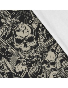 Softshell Stoff Polyester Zum Nähen- Motiv Casino-Mafia I SDX533