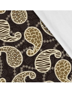 Softshell Stoff Polyester Zum Nähen- Motiv Dekorativ I SDX748