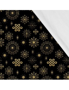 Softshell Stoff Polyester Zum Nähen- Motiv Dekorativ I SDX1217