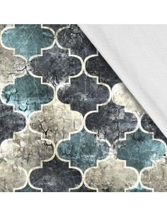 Softshell Stoff Polyester Zum Nähen- Motiv Dekorativ I SDX1267