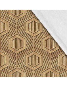 Softshell Stoff Polyester Zum Nähen- Motiv Dekorativ I SDX1305