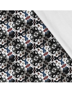 Softshell Stoff Polyester Zum Nähen- Motiv Dekorativ I SDX1544