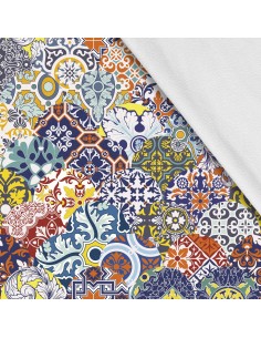 Softshell Stoff Polyester Zum Nähen- Motiv Dekorativ I SDX1407