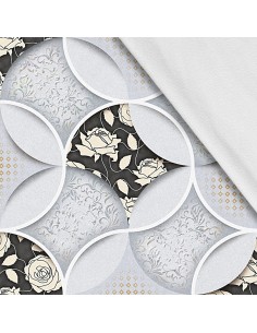 Softshell Stoff Polyester Zum Nähen- Motiv Dekorativ I SDX1741