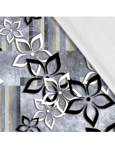 Softshell Stoff Polyester Zum Nähen- Motiv Dekorativ I SDX1742