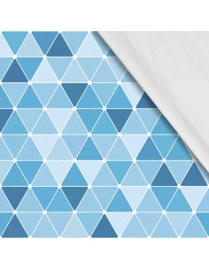 Softshell Stoff Polyester Zum Nähen- Motiv Geometrisch I SDX051