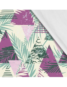 Softshell Stoff Polyester Zum Nähen- Motiv Geometrisch I SDX150