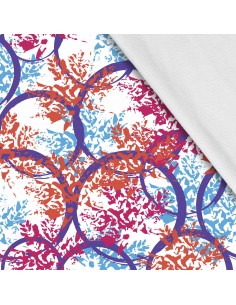 Softshell Stoff Polyester Zum Nähen- Motiv Geometrisch I SDX380