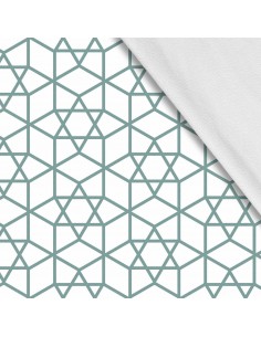 Softshell Stoff Polyester Zum Nähen- Motiv Geometrisch I SDX816-1