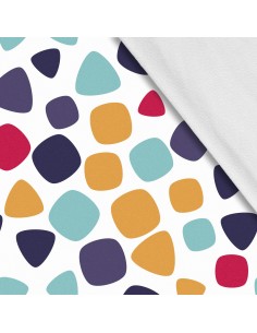 Softshell Stoff Polyester Zum Nähen- Motiv Geometrisch I SDX839