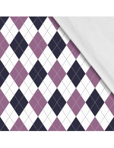 Softshell Stoff Polyester Zum Nähen- Motiv Geometrisch I SDX1127-1