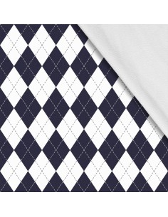 Softshell Stoff Polyester Zum Nähen- Motiv Geometrisch I SDX1127-2