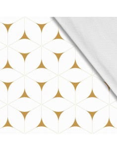 Softshell Stoff Polyester Zum Nähen- Motiv Geometrisch I SDX1284