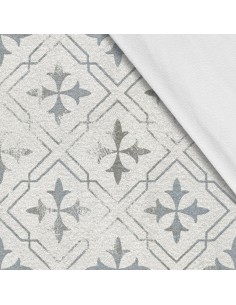 Softshell Stoff Polyester Zum Nähen- Motiv Geometrisch I SDX1316