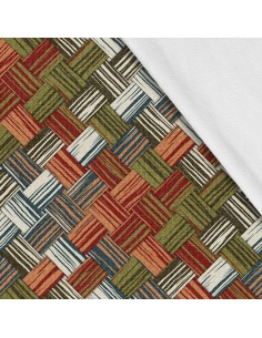 Softshell Stoff Polyester Zum Nähen- Motiv Geometrisch I SDX1335