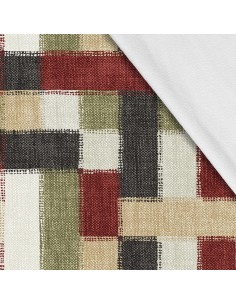 Softshell Stoff Polyester Zum Nähen- Motiv Geometrisch I SDX1353