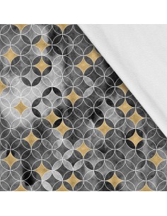 Softshell Stoff Polyester Zum Nähen- Motiv Geometrisch I SDX1439