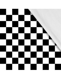 Softshell Stoff Polyester Zum Nähen- Motiv Geometrisch I SDX1617