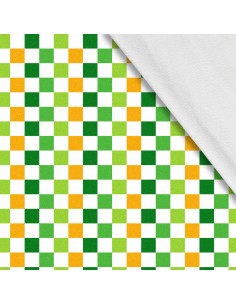Softshell Stoff Polyester Zum Nähen- Motiv Geometrisch I SDX1628