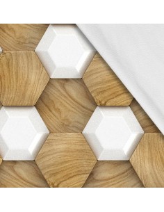 Softshell Stoff Polyester Zum Nähen- Motiv Geometrisch I SDX1695