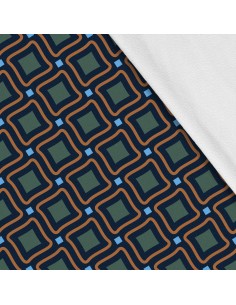 Softshell Stoff Polyester Zum Nähen- Motiv Geometrisch I SDX1752
