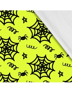 Softshell Stoff Polyester Zum Nähen- Motiv Haloween I SDX1096