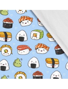 Softshell Stoff Polyester Zum Nähen- Motiv Food I SDX542