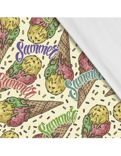 Softshell Stoff Polyester Zum Nähen- Motiv Food I SDX740