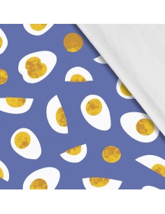 Softshell Stoff Polyester Zum Nähen- Motiv Food I SDX1024
