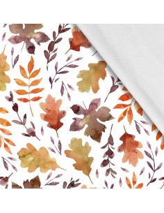 Softshell Stoff Polyester Zum Nähen- Motiv Herbst I SDX633