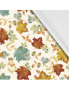 Softshell Stoff Polyester Zum Nähen- Motiv Herbst I SDX1205