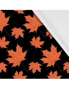 Softshell Stoff Polyester Zum Nähen- Motiv Herbst I SDX1241